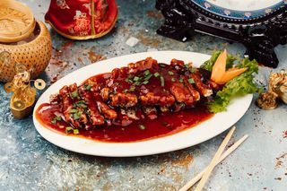 D16-შემწვარი ძროხის ხორცი ,,სიჩუანურად"