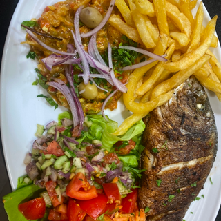 Plat poisson grillé 