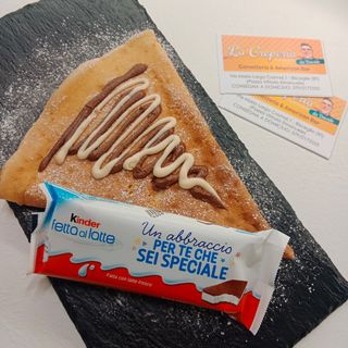 Crêpes con Kinder Fetta al Latte