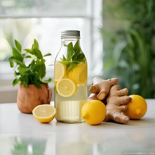 Jus De Citron Au Gingembre Frais