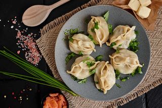 Manty smażone 5 szt.