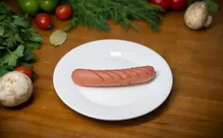 Сосиска жареная (2шт)