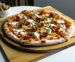 Pizza majorera (26 cm.)