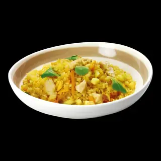 174 Yaki meshi curry tori
