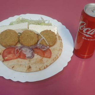 Piadina falafel - menù