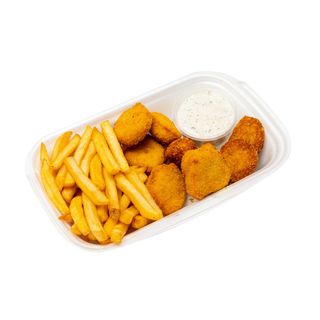 Nuggetsy i frytki 