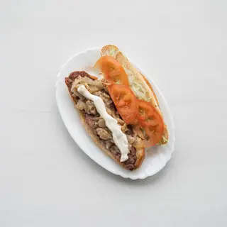 Bocadillo Especial Hamburguesa Jardinera