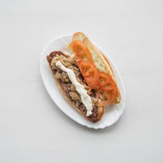 Bocadillo Especial Hamburguesa Jardinera