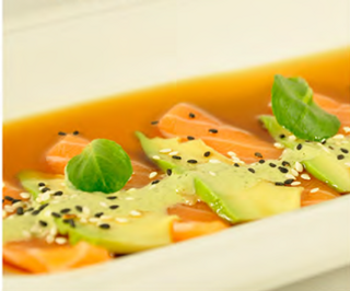 Carpaccio di salmone