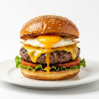 Egg Cheese Burger