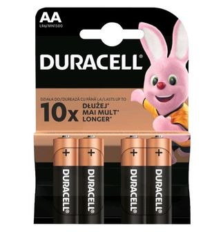Duracell dural basic aa k4 baterija lr6/mn1500 4 kom