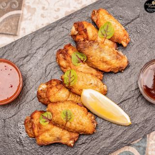 Asas de frango fritas