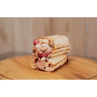 Chicken Shawarma Two Sausages & Extra Chicken