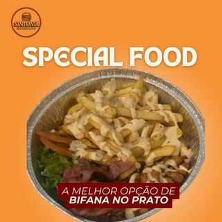 Bifana no prato 