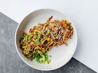 Рисова локшина з куркою (350г)