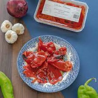 Pimientos Asados En Leña Al Aroma De Moscatel. Doña Tomasa. 300 Gr