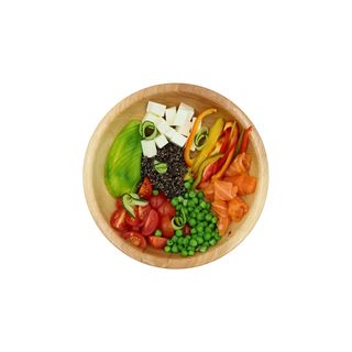 Боул №1 с семгой