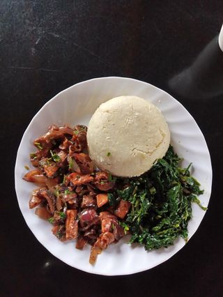 Ugali Matumbo Fry