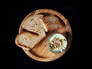 Крем із сиру Фети та часнику конфі (200г)