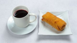 Barszcz czerwony z krokietem