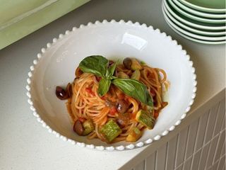 Спагеті з томатним соусом та оливками Таджаска (300g)