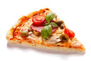 Pizza en morceaux