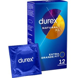 Preservativos Durex Xl Natural (12 Uds.)