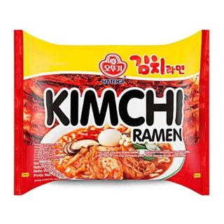 Sopa de fideos instantáneos sabor a kimchi de Ottogi (120 gr)