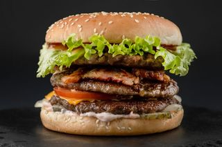 Фірмовий бургер меню "Big Project Mixt"