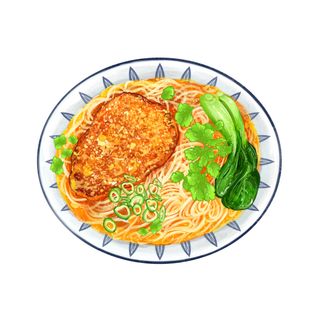 Spaghetti con costola di maiale