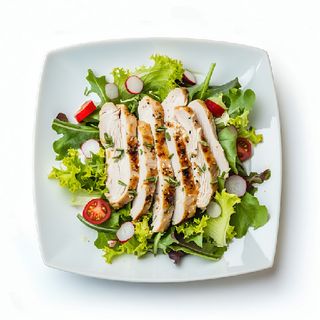 Ensalada De Pollo Sin Gluten (Plato)
