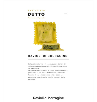 Ravioli di borragine 300 g