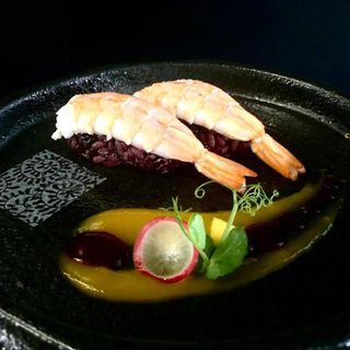 N12 Nigiri  ebi cotto venere  2 pezzi