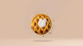 Tartaletka z migdałowym kremem frangipane