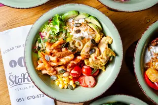 Volcano poke bowl