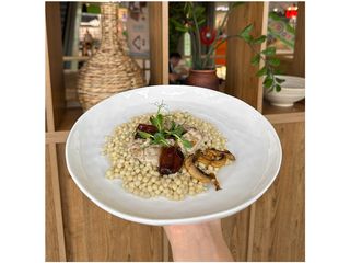 Качана каша з білими грибами (200g)