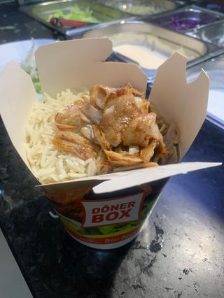 Menú Box con Arroz