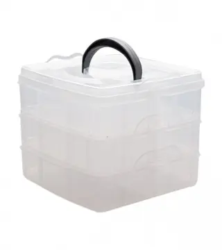 (179982) Kutija za lijekove 15x15x12cm PVC 01200214
