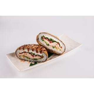 Суши бургер с курицей