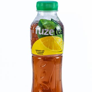 ФьюзТи чорний зі смаком лимону (0,5л)
