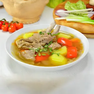 Шурпа с бараниной