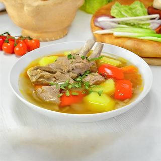 Шурпа с бараниной