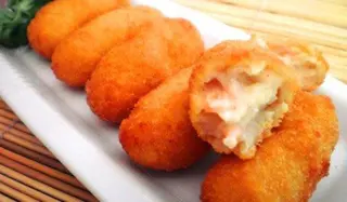 Tapa De Croquetas De Bacalao
