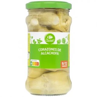 Corazones de Alcachofas 9/12 Unidades Carrefour sin Lactosa 175 Gr.