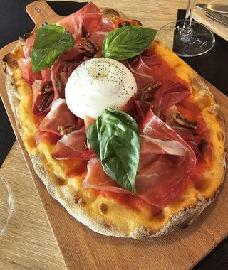 La Pinsa Mediterránea (34X20 Cm.)