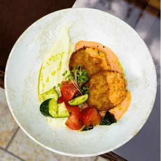 Куриные котлеты с пюре