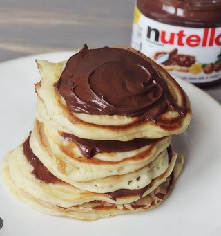With Nutella