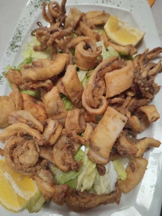 Ración De Calamares Frescos