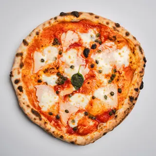 Pizza z Łososiem Passo Valparola