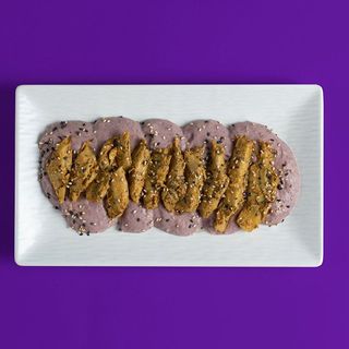 Pollo Vegetale Planted  e Crema di Fagioli Rossi